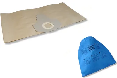 Immagine prodotto di SET - 10 sacchetti Kallefornia K185 + 1 filtro blu aggiuntivo per Parkside PNTS 30/9 E