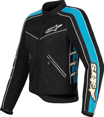 Productafbeelding van Alpinestars Stella T-Dyno Air dames motorjas, zwart/blauw, maat S