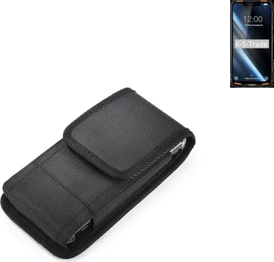 Produktbild von Holster Gürteltasche kompatibel mit Doogee S90 Holster Gürtel Tasche wasserabweisend Handy Hülle Schutz Hülle Outdoor schwarz K-S-Trade