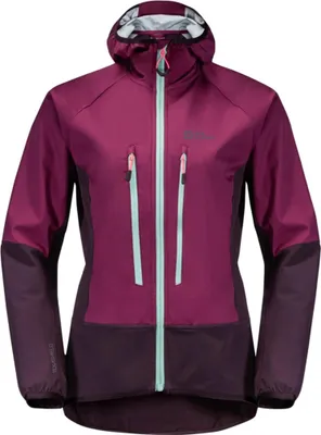 Produktbild von Jack Wolfskin Alpspitze Hoody W Wild Berry S Outdoor Jacke