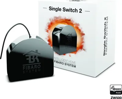 Produktbild von FIBARO - Z-Wave Relais Unterputzeinsatz 1,5 kW Gen5, FIBEFGS-213