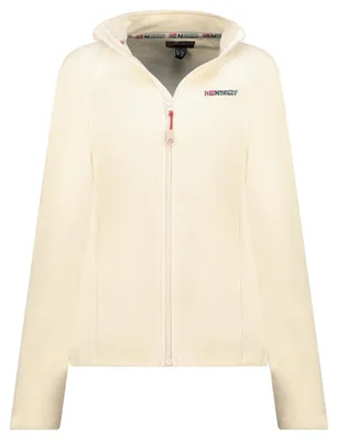 Imagen del producto de Geographical Norway. Chaqueta de forro polar para mujer. Modelo TUG. Color blanco. Talla XL (WA1722F/GN-OFF WHITE)