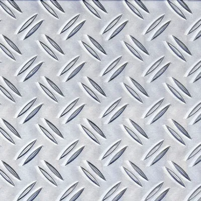 Image de Alberts 466695 Tôle structurale, gaufrée, aluminium, naturel, 120 x 1000 x 1,5 mm