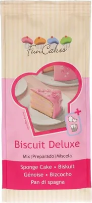 Obrázek produktu pro FunCakes F10100, Dortová, 500 g, Glukózový sirup, Sůl, Cukr, Pšeničná mouka, Wheat starch, Vejce, Vlčí, Sója, 394 kcal, 1648 kJ