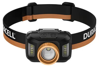 Produktbild von Duracell DH850R Stirnlampe 850 Lumen LiPo Akku wiederaufladbar