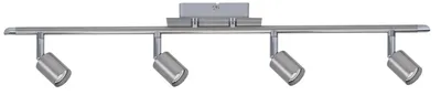 Zdjęcie produktu dla Paulmann Spotlight Georgia max 4x10W GU10 Nickel gebürstet 230V Metall Ohne LM