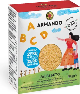 Produktbild von Nudeln L'alfabeto 400g - Armando