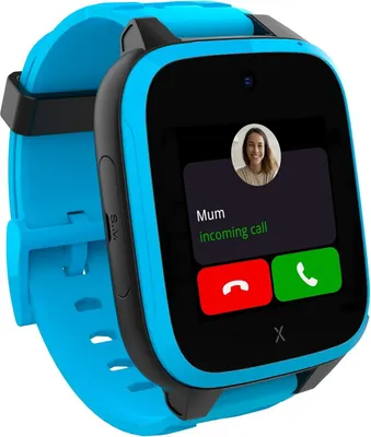 Produktbild von wasserdichte Telefon Uhr für Kinder (mit SIM-Karte) - 4G, Anrufe, Nachrichten, Schulmodus, SOS-Funktion, GPS, Kamera, Schrittzähler - inkl em