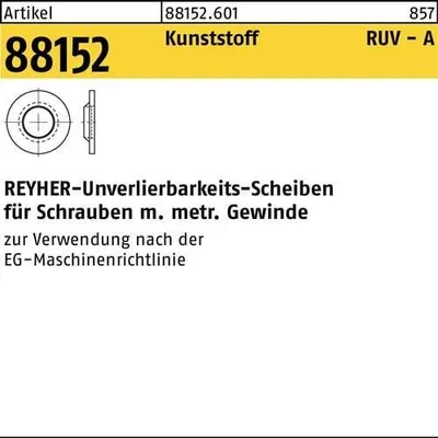 Produktbild von Reyher  RUV-Scheiben Kst. 10 10,5x15x2,1 (100 Stück)