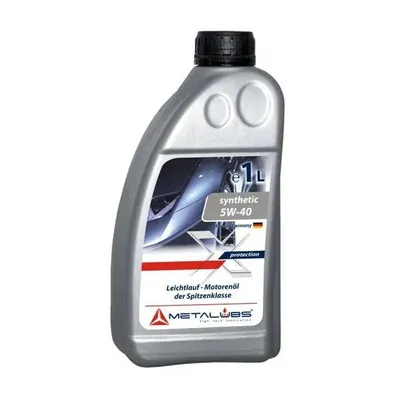 Produktbild von Motoröl 5W-40 1L vollsynthetisch API SN/CF ACEA A3/B4 – Metalubs