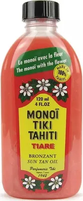 Produktbild von Monoi Tiki Tahiti - Sonnenöl Tiare Bronzant LSF3 - 120ml