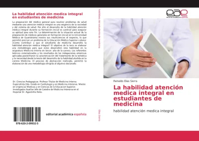 Produktbild von La habilidad atención medica integral en estudiantes de medicina