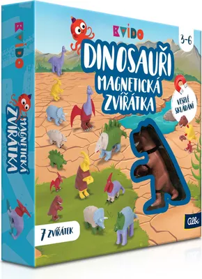 Zdjęcie produktu dla Albi Kvído – Magnetyczne zwierzątka: Dinozaury