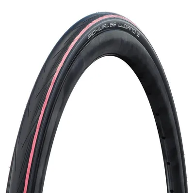 Zdjęcie produktu dla Opona Schwalbe Lugano II HS471 drut 28"700x25C 25-622 sw/red-Skin Act KG SIC