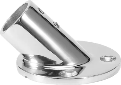Produktbild von 45-Grad-Rundrohrbasis-Handlauf-Geländerbeschlag 316-Edelstahl-Marineboot-Hardwares25mm/1in