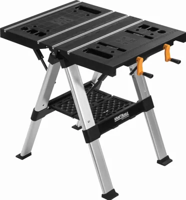 Image de KRAFT&DELE Table de travail pliante 82×81,5×62,5 cm, avec pince - KD11870