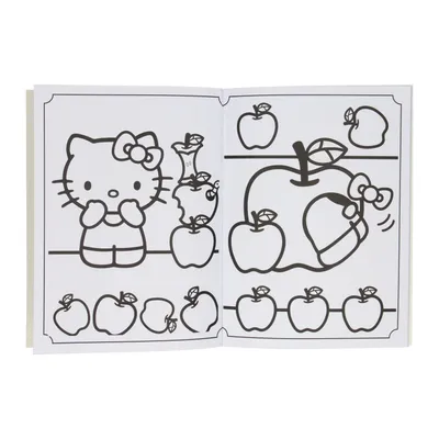 Produktbild von Super Color Colorbook Hello Kitty mit Stiften