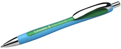 Produktbild von Kugelschreiber Slider Rave Druckmechanik XB grün Packung mit 5 Stück