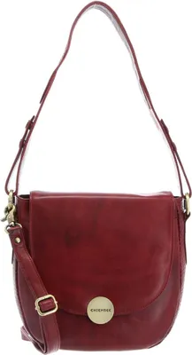 Produktbild von CHIEMSEE Leder Schultertasche Umhängetasche Brisbane Shoulderbag Red rot