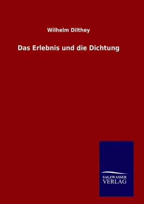 Produktbild von Das Erlebnis und die Dichtung