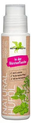 Huföl mit Bürstenflasche 200 ml, natürliche Pflege