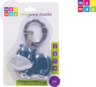 Produktbild von Maamaa Rassel Hippo 21,5 cm