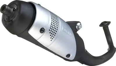 Produktbild von LeoVince Auspuffanlage Komplettanlage TOURING mit Zulassung, Stahl kompatibel mit Yamaha Aerox 50 Kat LC / R / R Naked