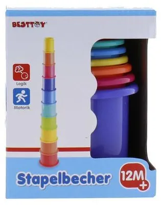 Produktbild von Besttoy - Becherpyramide