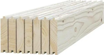 Produktbild von Palmako Fußboden Pavillon Bianca/Lenna 28 mm (innen) Grau tauchimprägniert