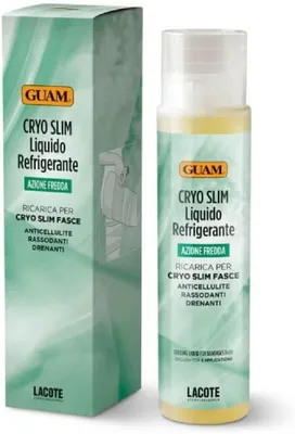 Produktbild von Guam Cryo Slim Nachfüllflüssigkeit, Menge für 5 Nachfüllungen, gegen Cellulite,  Italy