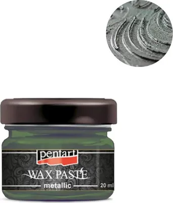 Obrázok produktu pre PENTART vosková pasta, metalická, 20 ml, korytnačka zelená
