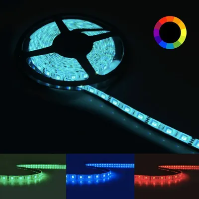 Produktbild von Ruban LED RGB 12V 5M 5050 IP44 60LED/m