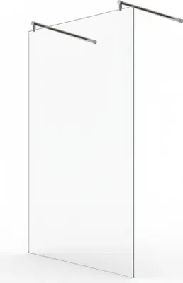 Zdjęcie produktu dla Parawan nawannowy Hagen Jade 78x200 cm przezroczysty