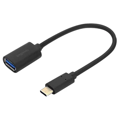 Zdjęcie produktu dla SPEEDLINK SL-180008-BK, 0,15 m, USB C, USB A, Czarny