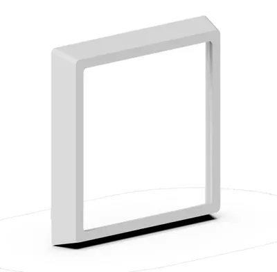 Productafbeelding van Limodor inbouwframe LIMODOR LF/M, voor het verminderen van de inbouwdiepte tot 40 mm, 1 stuk.