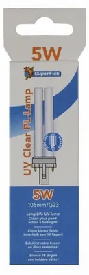 Productafbeelding van SuperFish UV Clear PL-Lamp 5 watt