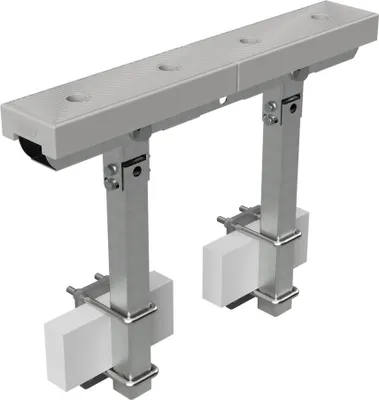 Produktbild von Bootsauflage Langauflage PolyurethanAuflage Bootstrailer Sliphilfe Polyurethan SUPROD PAD600-TPU, 600x100 mm, grau