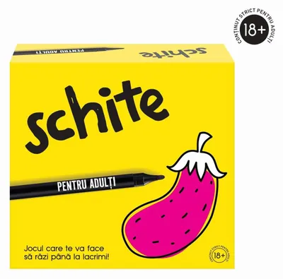 Produktbild von Gesellschaftsspiel Schite Zeichen- und Ratespiel ab 18 Jahren für 2+ Spieler