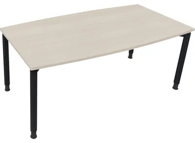 Produktbild von Bespr.ti. Tonneau Vierfuß Rund B1800xT800/900xH680-820 an/Akazie