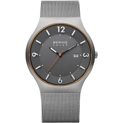 Produktbild von Bering Herren Uhr Armbanduhr Solar - 14440-073-A Meshband