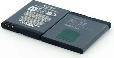 Produktbild von Akku für Nokia N95 Li-Ion 3,7 Volt 950 mAh schwarz.