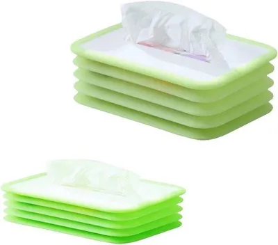 Zdjęcie produktu dla Silikonowy dozownik serwetek dla restauracji i samochodów, 20 x 13,5 x 11 cm