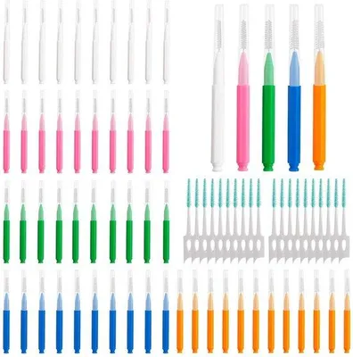 Image de Brossettes interdentaires - Différentes tailles - Une hygiène bucco-dentaire efficace