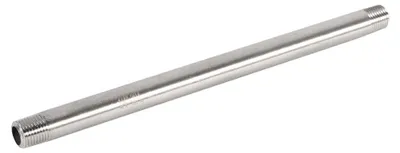 Rohrverschraubung Edelstahl 304, 200 mm, BSP 1/4"