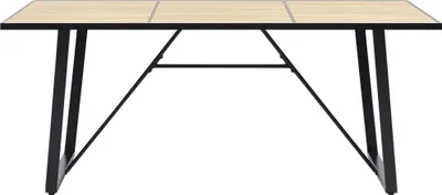 Obrázok produktu pre vidaXL Jedálenský stôl Dub Farba 200x100x75 cm MDF