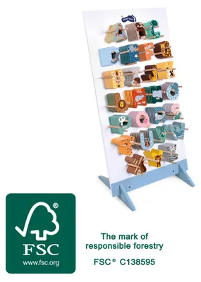 Produktbild von Display Holzbuchstaben Kinderzimmer