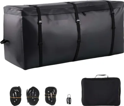 Image de Sac à bagages étanche pour attelage de remorque - porte-bagages - capacité 0,71m³