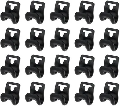 Produktbild von 20 Zeltstangenclips für Camping und Picknick