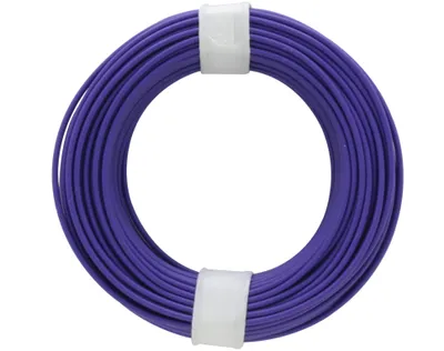Zdjęcie produktu dla Drut miedziany 0,5 mm / 10 m, fioletowy