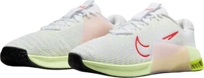 Obrázok produktu pre Nike Metcon 9 Sneaker "White Volt Bright Crimson", White/Green, Veľkosť: 37,5